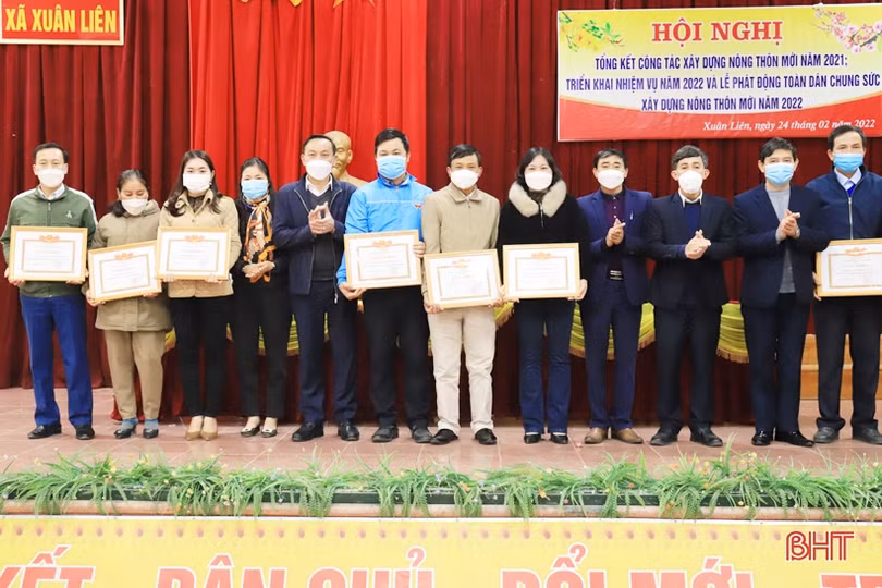 Xuân Hải, Xuân Liên ra quân xây dựng nông thôn mới nâng cao