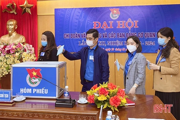 Tuổi trẻ Chi đoàn Văn phòng và các ban đảng Cơ quan Tỉnh ủy Hà Tĩnh tiên phong, sáng tạo