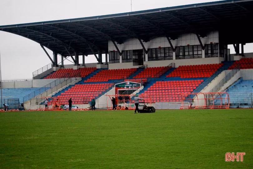 SVĐ Hà Tĩnh sẵn sàng cho trận khai màn V.League 2022 của đội bóng núi Hồng