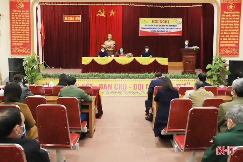 Xuân Hải, Xuân Liên ra quân xây dựng nông thôn mới nâng cao