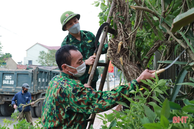 Xuân Hải, Xuân Liên ra quân xây dựng nông thôn mới nâng cao