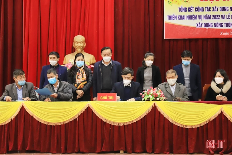 Xuân Hải, Xuân Liên ra quân xây dựng nông thôn mới nâng cao