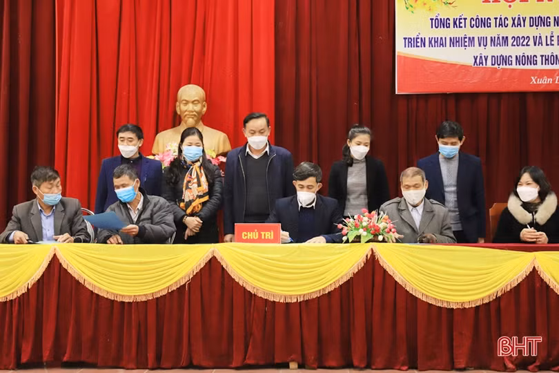 Xuân Hải, Xuân Liên ra quân xây dựng nông thôn mới nâng cao