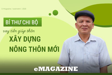 Bí thư chi bộ vay tiền giúp thôn xây dựng nông thôn mới 