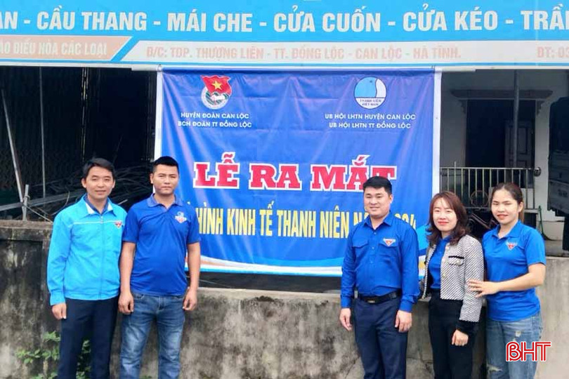 Huyện đoàn Can Lộc ra mắt mô hình kinh tế cơ khí của anh Nguyễn Văn Long vào đầu tháng 3/2024. i3.jpg
