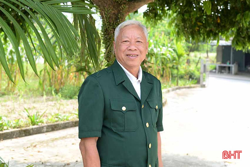 Ông Đoàn Xuân Liên - cựu chiến binh ở xã Sơn Trường. q1.jpg