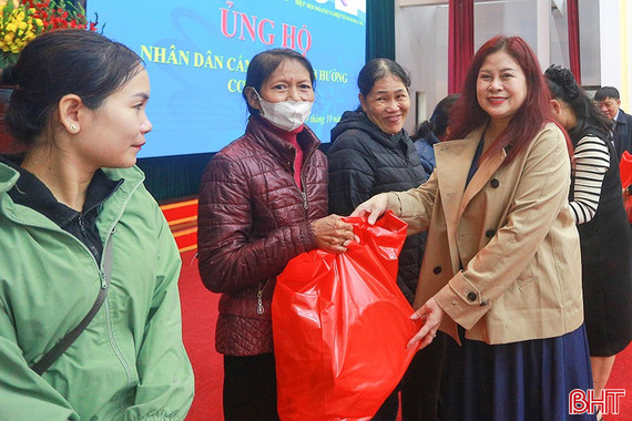 Dấu ấn an sinh xã hội của Hiệp hội Nữ doanh nhân Hà Tĩnh 