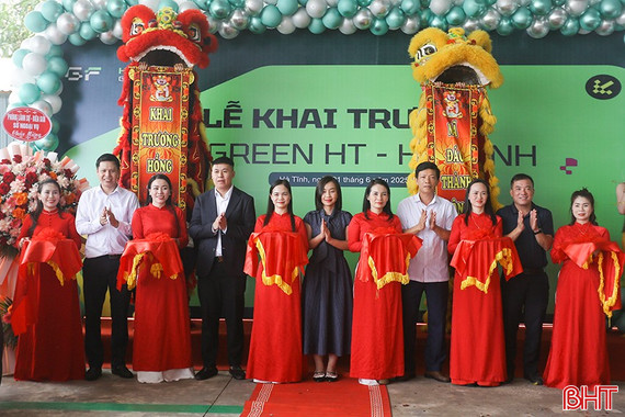 Khai trương đại lý Green Future Hà Tĩnh - dịch vụ thuê xe điện vượt trội của Vingroup
