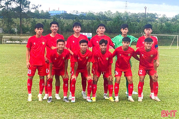 U19 Hồng Lĩnh Hà Tĩnh thắng trận thứ 3 liên tiếp ở vòng loại quốc gia