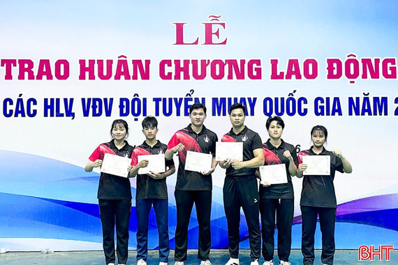 VĐV Hà Tĩnh giành 6 huy chương tại Giải Vô địch các CLB Muay quốc gia 