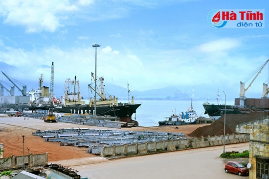 Khu kinh tế Vũng Áng. Ảnh: Sỹ Ngọ