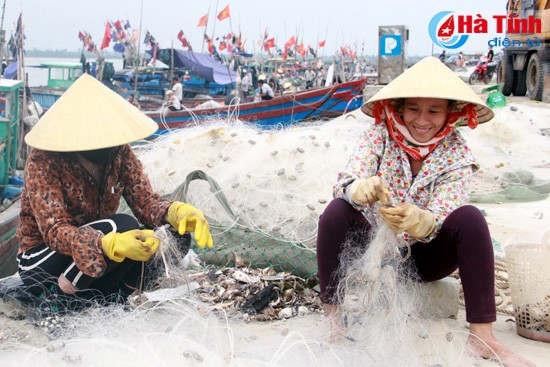 Nhiều chính sách hỗ trợ phát triển thủy sản đã mang lại niềm vui lớn cho ngư dân