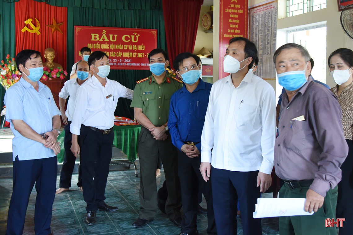 Bí thư Tỉnh ủy: Công tác phòng chống dịch, đảm bảo ANTT phải được đặt lên cao nhất trong quá trình bầu cử