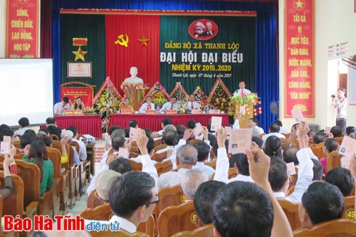 Đảng bộ các địa phương, đơn vị Đại hội nhiệm kỳ 2015 - 2020 ảnh 4