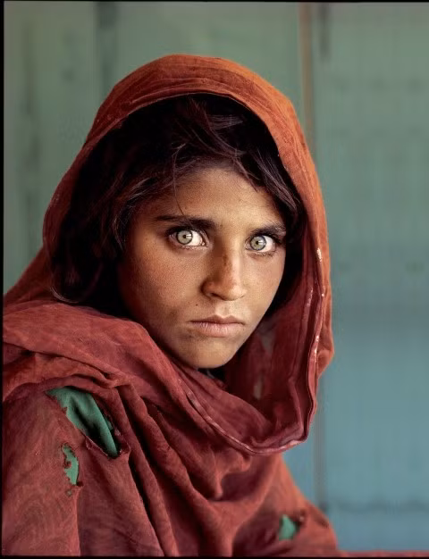 Bức ảnh "Cô gái Afghanistan" lừng danh của McCurry Bức ảnh "Cô gái Afghanistan" lừng danh của McCurry