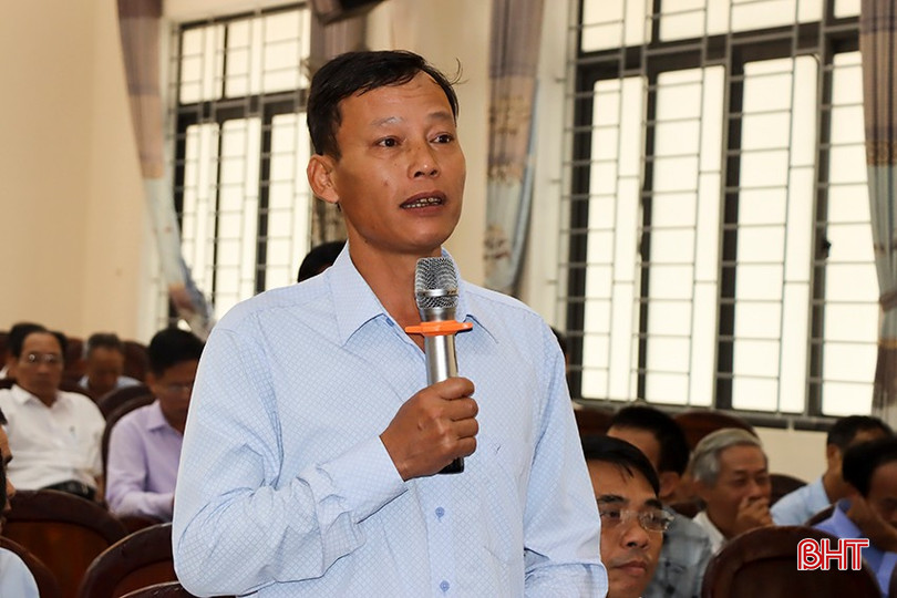 Ông Võ Văn Danh, thôn trưởng thôn Tiến Lạng, Đức Lạng: Đề nghị huyện hỗ trợ để triển khai xây dựng, nâng cấp các tuyến đường theo quy định nông thôn mới. bqbht_br_2.jpg