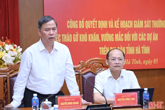 UBKT Trung ương công bố quyết định, kế hoạch giám sát thường xuyên tại Hà Tĩnh 