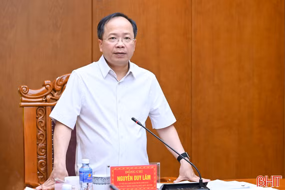 Thường trực Tỉnh ủy cho ý kiến sắp xếp thôn, tổ dân phố và điều chỉnh Quy hoạch chung Khu kinh tế Vũng Áng