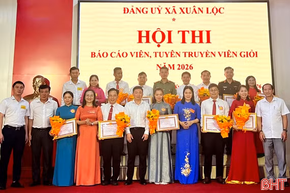 Hà Tĩnh tổ chức Hội thi Báo cáo viên, Tuyên truyền viên giỏi năm 2026