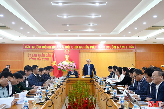 Rà soát, hoàn thiện các nội dung trình kỳ họp cuối năm của HĐND tỉnh Hà Tĩnh