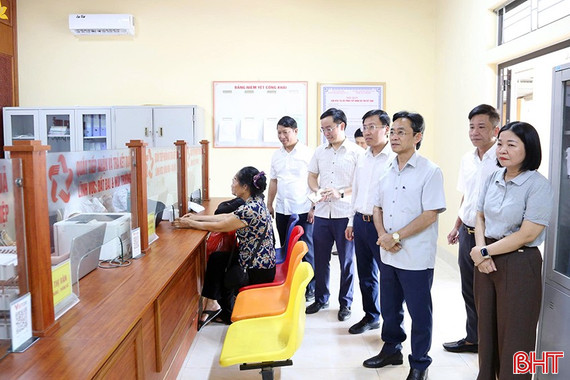 Hà Tĩnh đưa cán bộ tỉnh về xã trong thực hiện chính quyền địa phương 2 cấp