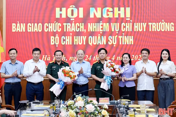 Hà Tĩnh có tân Chỉ huy trưởng Bộ Chỉ huy Quân sự tỉnh 