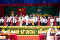 Đảng bộ các xã Cẩm Hưng, Việt Xuyên, Kỳ Khang đại hội nhiệm kỳ 2025-2030