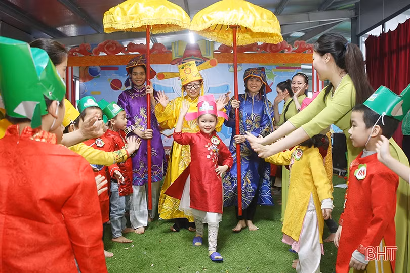 “Trạng nguyên nhí” - sân chơi bổ ích cho các bé mầm non Trí Đức