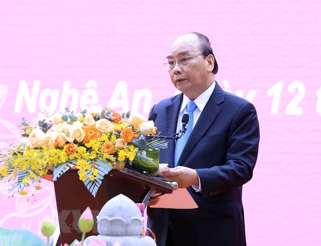 Chủ tịch nước dự Lễ kỷ niệm 60 năm ngày Bác Hồ về thăm quê hương lần thứ 2