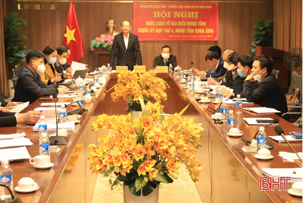 Tổ đại biểu tại các địa phương góp ý nội dung chuẩn bị Kỳ họp thứ 4, HĐND tỉnh ảnh 4 Tổ đại biểu tại các địa phương góp ý nội dung chuẩn bị Kỳ họp thứ 4, HĐND tỉnh