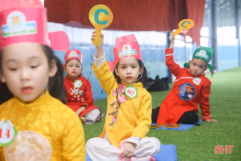 “Trạng nguyên nhí” - sân chơi bổ ích cho các bé mầm non Trí Đức