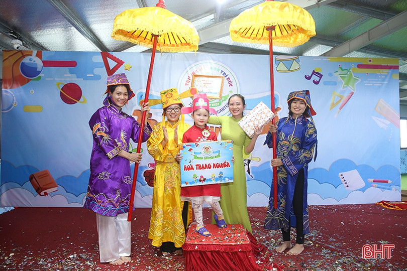 “Trạng nguyên nhí” - sân chơi bổ ích cho các bé mầm non Trí Đức