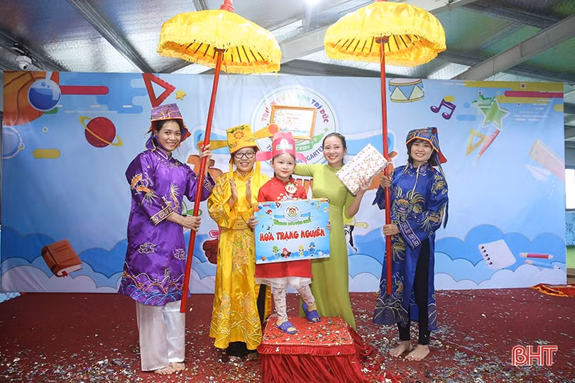 “Trạng nguyên nhí” - sân chơi bổ ích cho các bé mầm non Trí Đức