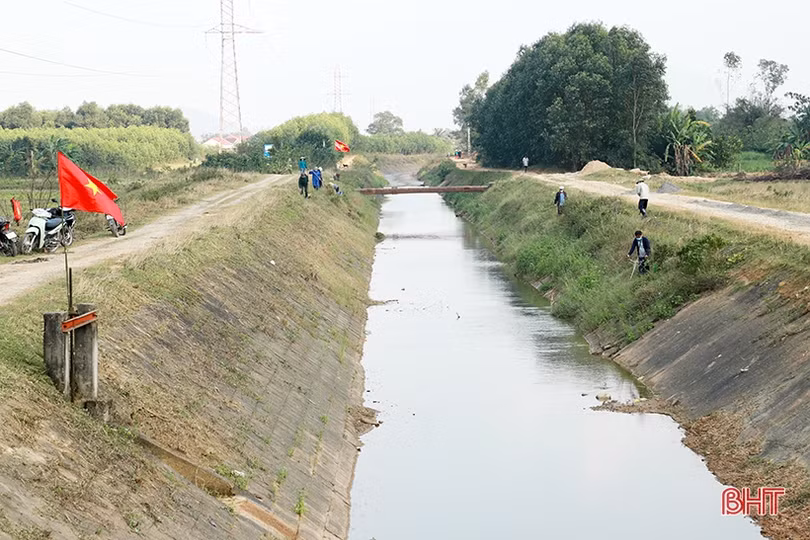 Hà Tĩnh: Sẵn sàng nguồn nước tưới cho 21.000 ha lúa vụ xuân