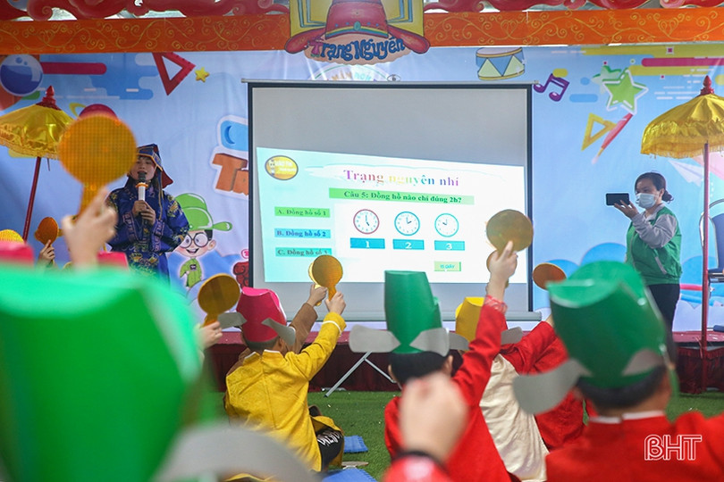 “Trạng nguyên nhí” - sân chơi bổ ích cho các bé mầm non Trí Đức