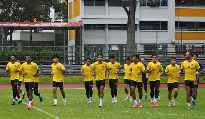 ĐT Malaysia chỉ còn 19 người đấu ĐT Việt Nam