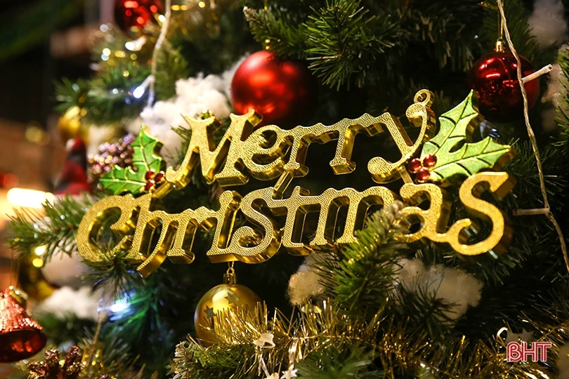 Thành phố Hà Tĩnh lung linh sắc màu đón Giáng sinh 