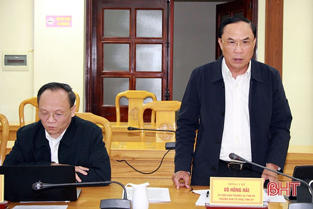 Thẩm tra dự thảo nghị quyết việc đặt tên đường ở TP Hà Tĩnh và TX Hồng Lĩnh