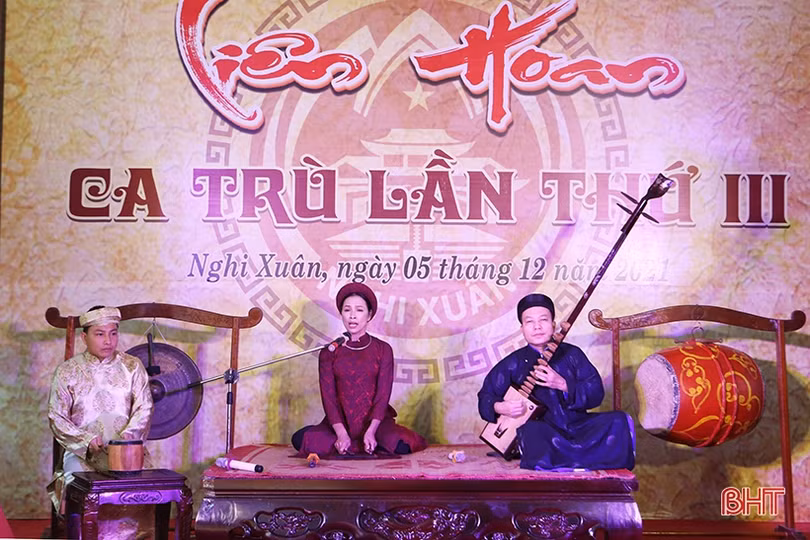 Liên hoan ca trù huyện Nghi Xuân - sức lan tỏa và niềm hy vọng lớn