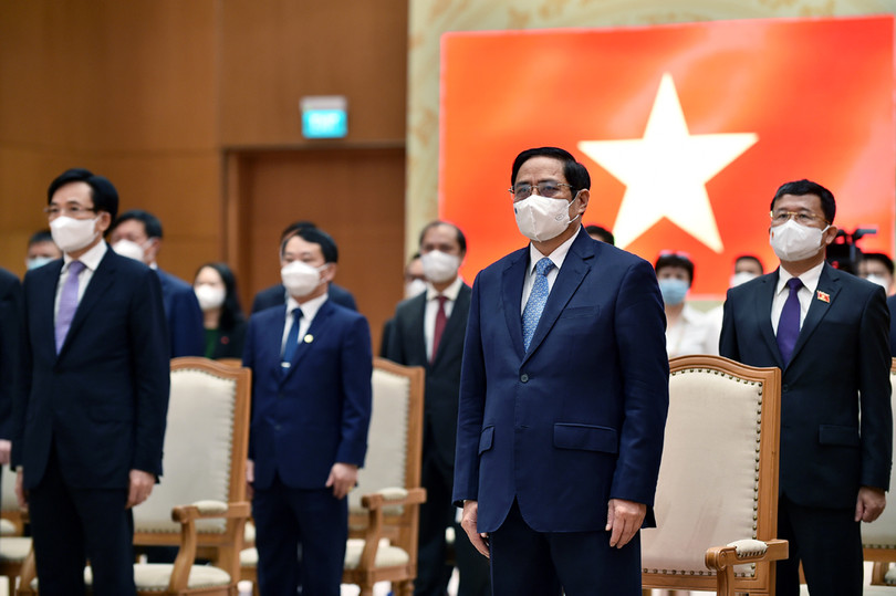 Thủ tướng kêu gọi cộng đồng quốc tế đoàn kết hơn nữa để đẩy lùi đại dịch và xử lý các vấn đề toàn cầu