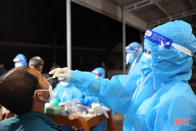 1.273 mẫu xét nghiệm ở Cẩm Xuyên âm tính với SARS-CoV-2