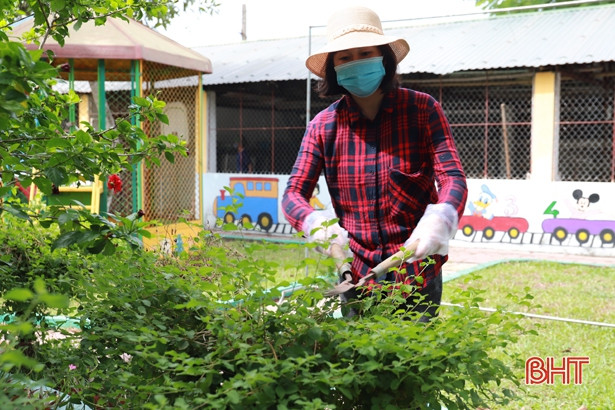 Thị trấn Xuân An ngày đầu chuyển trạng thái phòng dịch 