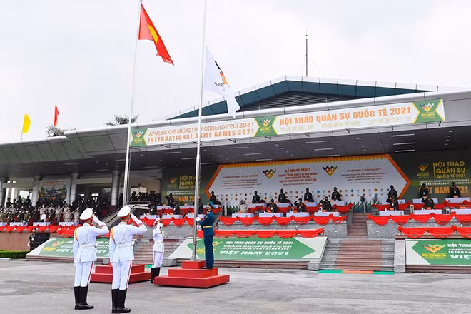 Khai mạc Army Games 2021 lần đầu tiên tổ chức tại Việt Nam