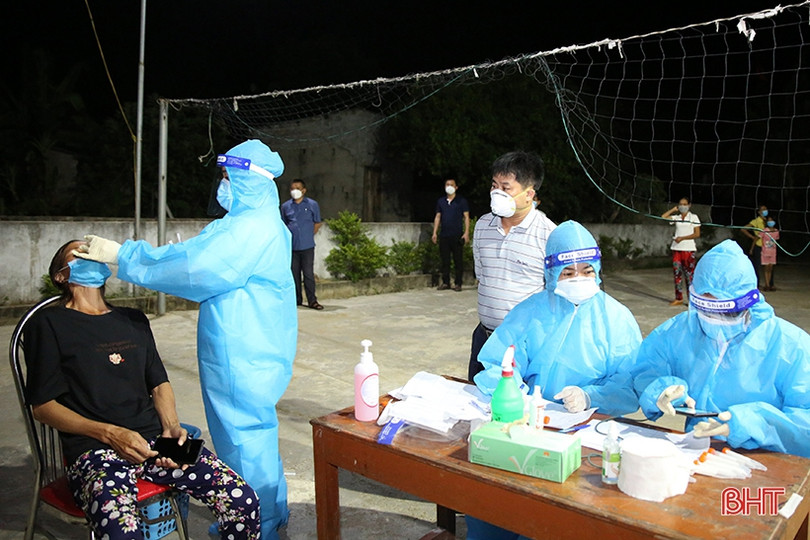1.273 mẫu xét nghiệm ở Cẩm Xuyên âm tính với SARS-CoV-2