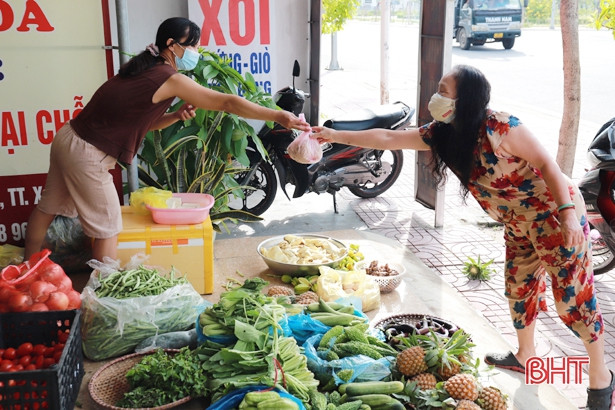 Thị trấn Xuân An ngày đầu chuyển trạng thái phòng dịch 