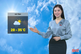 Dự báo thời tiết Hà Tĩnh ngày 3/6: Ngày nắng nóng, chiều có mưa rào 