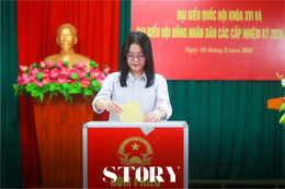 Lần đầu tôi đi bầu đại biểu dân cử