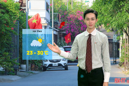 Dự báo thời tiết Hà Tĩnh ngày 30/4: Ngày nắng, chiều tối mưa rào vài nơi