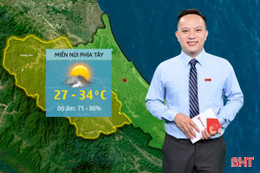 Thời tiết Hà Tĩnh hôm nay 14/8: Ngày nắng nóng, có nơi trên 35 độ C