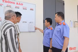Chặt chẽ, bài bản trong công tác đề nghị đặc xá tại Hà Tĩnh